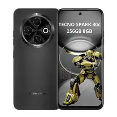 TECNO MOBILE - Celular Tecno Spark 30C 256GB 8GB RAM Negro