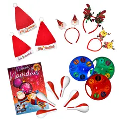 GENERICO - Kit Navideño para 6 Personas + Obsequio Novena Navidad