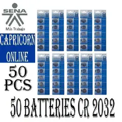 GENERICO - 50 Baterías Pilas CR2032