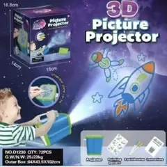 GENERICO - Proyector Imágenes 3d Creatividad Niños Dibujo Proyecta