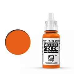MANUEL VALLEJO - Pintura Acrilicos Vallejo Model Color 18Ml 70733 Naranja Fluo