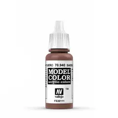 MANUEL VALLEJO - Pintura Acrilicos Vallejo Model Color 18Ml 70940 Marrón Cuero