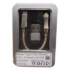 KZ - Dongle DAC (de Jack 3.5 mm a Tipo C)