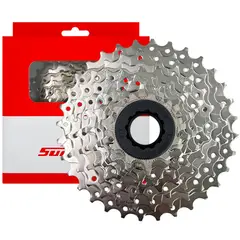 SUNRISE - Pacha Cassette 9 Velocidades Sunrace M98 11-36 Ruta