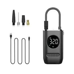 B EQUIP - Compresor Portatil Digital Inalambrico Recargable B-Equip