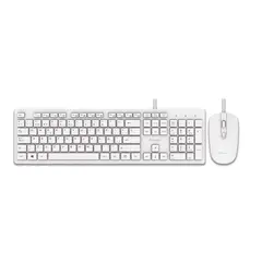 JANUS - Combo Teclado y Mouse Alámbrico Blanco Ky-K841+Ky-M582