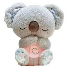 ZHOPI CO - Peluche Koala Que Respira Tranquiliza AntiEstres Gris