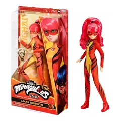 GENERICO - Miraculous Heroez Muñeca Fashion - Lady Dragon