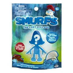 GENERICO - Figura Pitufos + bolso animal Sorpresa