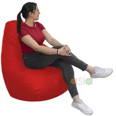 MUEBLES FANTASIA - Puff Pera Cuerotex Gigante