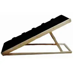 GENERICO - Rampa para mascotas con peldaños 130cm