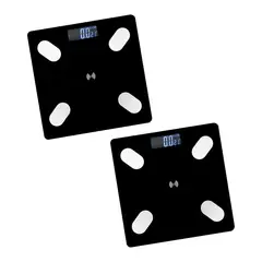 STYLE STARS - Set x2 Báscula Inteligente Bluetooth con App Pesa Digital