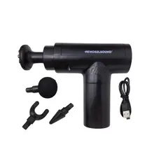NOBELSOUND - MASAJEADOR MINI DE 4 CABEZAS INTERCAMBIABLES