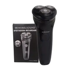 NOBELSOUND - AFEITADORA RECARGABLE CON PANTALLA LCD INIDICADOR DE BATERIA