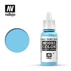 MANUEL VALLEJO - Pintura Acrilicos Vallejo Model Color 18Ml 70961 Azul Cielo