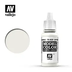 MANUEL VALLEJO - Pintura Acrilicos Vallejo Model Color 18Ml 70820 Blanco Pergamino