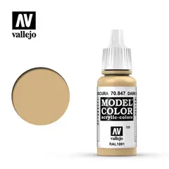 MANUEL VALLEJO - Pintura Acrilicos Vallejo Model Color 18Ml 70847 Arena Oscura