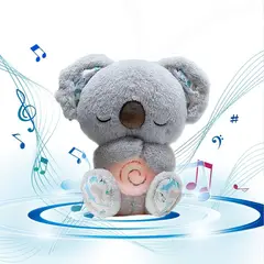 GENERICO - El peluche de oso que acompaña a tu bebé con música tranquila y respiros
