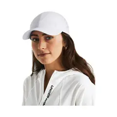 UNDER ARMOUR - Gorra Mujer W ISOCHLL LAUNCH ADJ Blanco