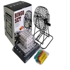 GENERICO - Bingo Familiar Juego De Mesa Profesional balotera giratoria