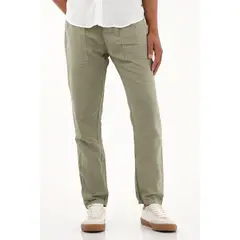 TENNIS - Pantalón jogger verde bota recta para hombre