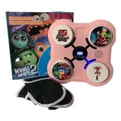 GENERICO - Máquina De Boxeo Musical Intensamente Para Niños ROSA