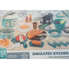 GENERICO - Juego De Accesorios De Cocina Para Niñas Niños Juguete