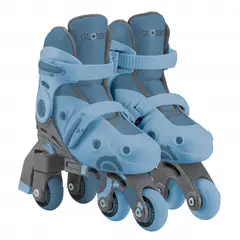 GLOBBER - PATINES DE APRENDIZAJE AZULES XS/S (TALLA EU 26 A 29)