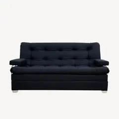 GENERICO - Sofá cama reclinable + baúl Muebleo antirasguño