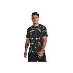 UNDER ARMOUR - Camiseta Hombre UA RUN LIKE A TEE Negro UNDER ARMOUR.