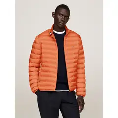 TOMMY HILFIGER - Chaqueta naranja acolchada plegable termal