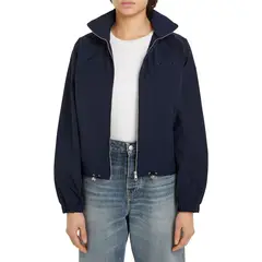 TOMMY HILFIGER - Cortavientos azul de corte regular