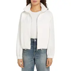 TOMMY HILFIGER - Cortavientos blanco de corte regular