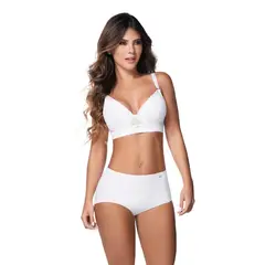 CHAMELA - "Panty Control sin Elástico 25972 Blanco"