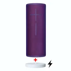 ULTIMATE EARS - Combo Parlante Megaboom 3 + Base De Carga Purple