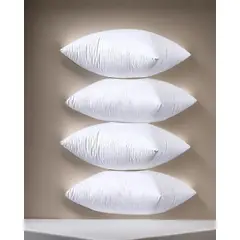 GENERICO - Relleno de Cojín 50x50 cm - 4 Unidades Para Sofá o Cama