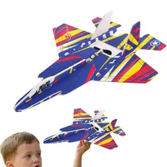GENERAL - Avion Armable Juguete YJ035 Planeador Carga USB Azul
