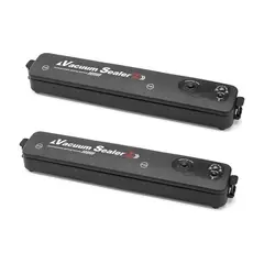 CHEF MASTER - Set x2 Selladora al Vacío Automática Máquina para empacar