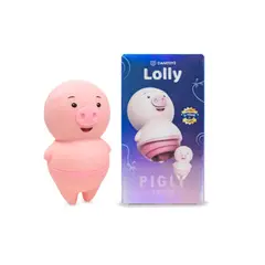 DISTRISEX - Vibrador con lengua Clitoris Cerdito Pigly estimulador clitorial