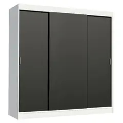 MADESA - Closet Reno 3 Puertas Corredizas 4 Cajones