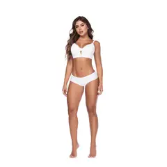 CHAMELA - "Brasier Top Mujer 23660 Blanco"