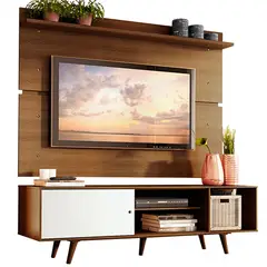 MADESA - Centro de Entretenimiento para TV Dubai Mesa y Panel Hasta 65 Pulgadas