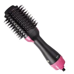 GENERICO - Cepillo Secador Aire Caliente 3 Velocidades Frizz Free - Rosado