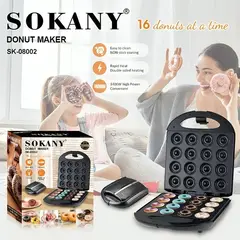 SOKANY - Máquina Mini Donas Rosquillas X 16