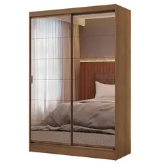 MADESA - Closet Max 2 Puertas Corredizas con Espejos