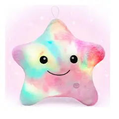 GENERICO - Cojín Estrella Luminosa Almohada Para Bebe Peluche Niño Niña