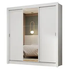 MADESA - Closet Nobre 3 Puertas Corredizas 1 Espejo