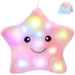 GENERICO - Cojín Estrella Luminosa Almohada Para Bebe Peluche Niño Niña