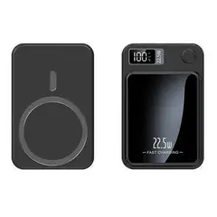 GENERICO - Power Bank Banco Energía Inalámbrico Magnético 10.000 Mah
