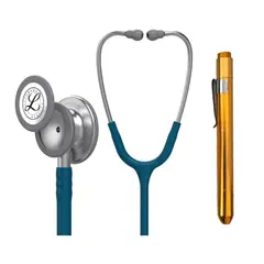 LITTMANN - Fonendoscopio Classic 3 Caribbean Blue ref. 5623 + Linterna